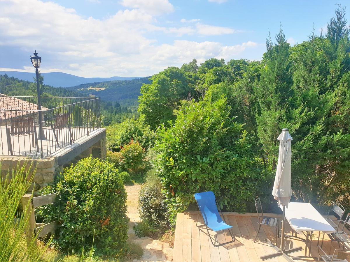 Le Petit Rias Gite Soleil Saint Maurice en Chalencon Zewnętrze zdjęcie